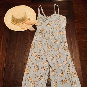 Xhilaration Pants - Floral Summer Jumpsuit Xhilaration Pants - Floral Summer Jumpsuit